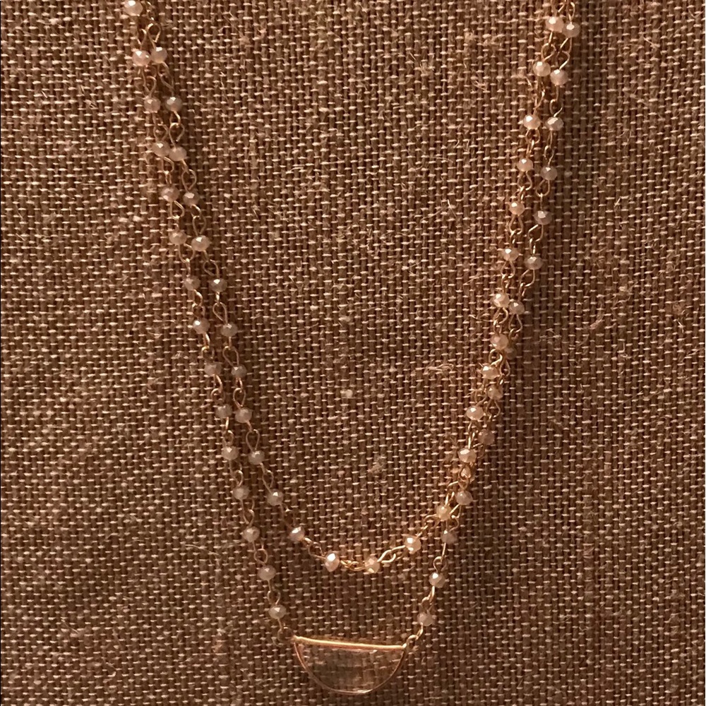 Layered necklace